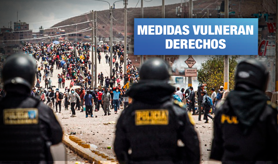 Policía Nacional pone trabas a ciudadanos puneños que buscan llegar a Lima