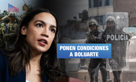 Alexandria Ocasio Cortez presenta enmienda para detener apoyo económico de EE.UU. a Fuerzas Armadas y PNP
