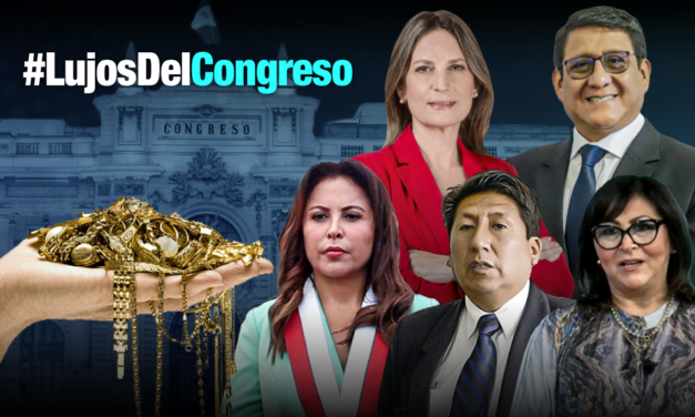 Congresistas lucen joyas de lujo mientras millones de peruanos afrontan la pobreza